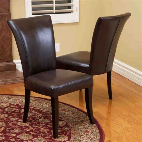 Dining chairs are all known for their eclectic mix of modern and vintage style. Brown Leather Dining Room Chairs - Decor Ideas