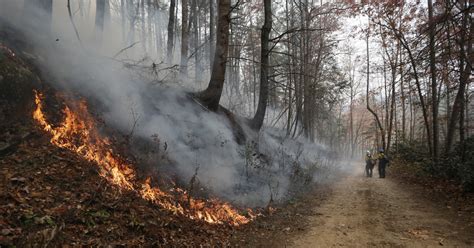 Drought Fuels Tens Of Thousands Of Acres Of Southern Wildfires