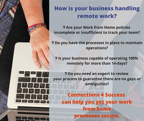 How Is Your Business Handling Remote Work Connections 4 Success