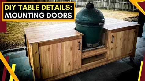 This table also fits a classic joe kamado joe with the details shown in the plans below. DIY Big Green Egg Table | Part 2 - YouTube