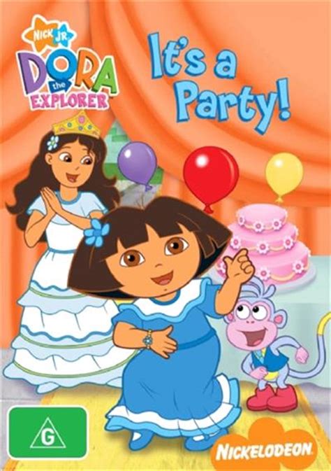 Buy Dora The Explorer Its A Party Dvd Online Sanity