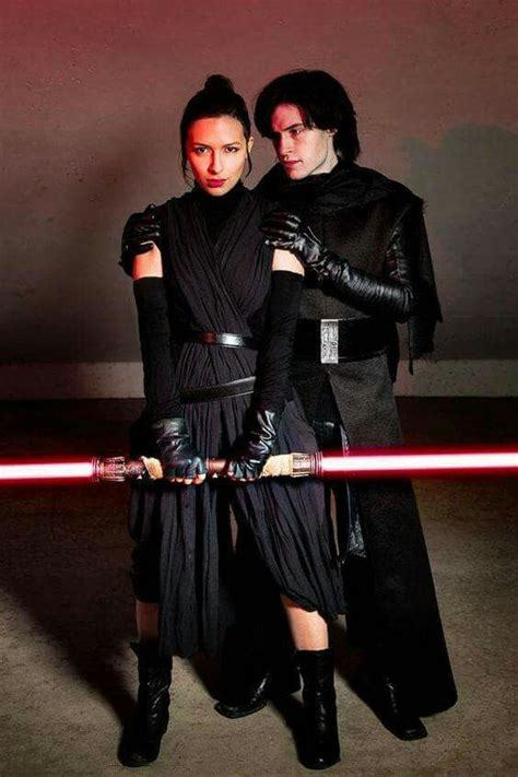 Dark Side Rey Couples Costumes Star Wars Outfits Star Wars Couple Costume