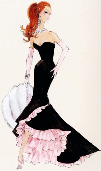 Robert Best Barbie Fashion Illustration Barbie Fashion Sketches