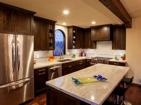 Getting the modern colonial look. Modern, colorful Spanish Colonial Kitchen - Eclectic ...