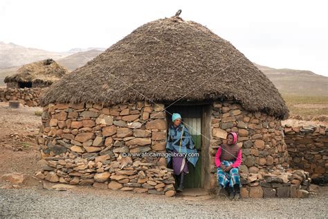 Photos And Pictures Of Women At Hut In A Basotho Village Sani Top