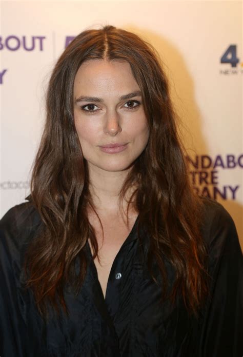Keira Knightley Roundabout 50th Anniversary At The Roundabout Theater In New York City