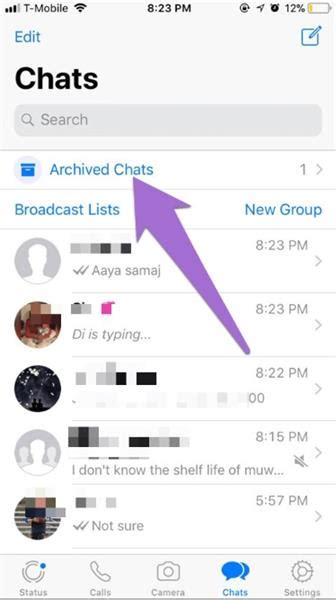 How To Archive Or Unarchive Whatsapp Chat