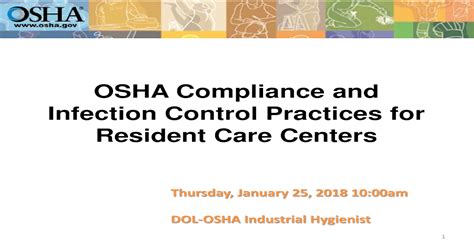 Osha Compliance And Infection Control Practices For Information Has