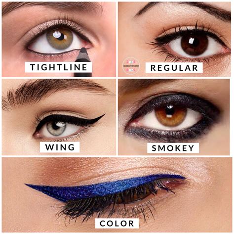 Different Types Of Eyeliner Looks Eyeliner Looks Eyeliner Eye Makeup