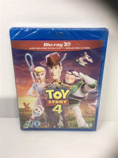 Toy Story 4 New And Sealed 3d Blu Ray 2d Blu Ray Bonus Disc