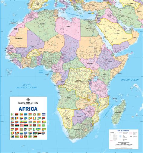 Map Africa Political Topographic Map Of Usa With States