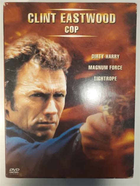 Clint Eastwood Cop Movie Box Set Dvd Dirty Harry Magnum Force