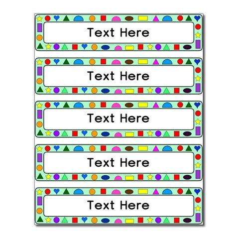Free Printable Classroom Tray Labels Printable Templates