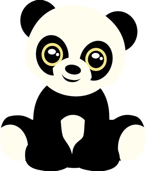 Panda Bear Teddy · Free Vector Graphic On Pixabay