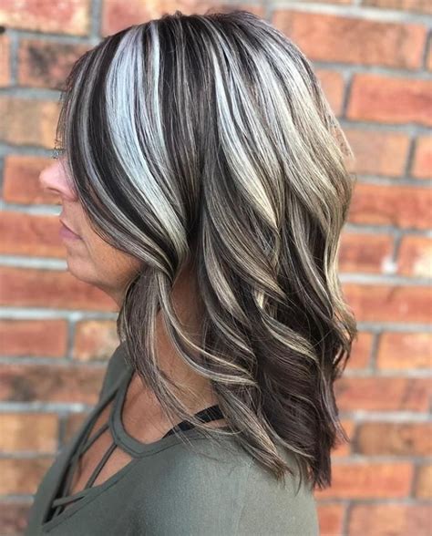60 Most Gorgeous Hair Dye Trends For Women To Try In 2023 Gray Hair Highlights Brown Hair