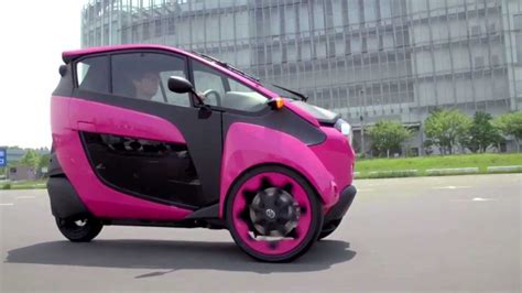 Toyotas 3 Wheeled Concept Vehicle Youtube