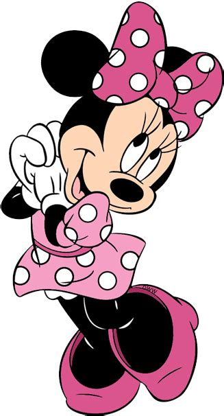 Download Hd Minnie Mouse Clip Art Pink Minnie Mouse Clipart