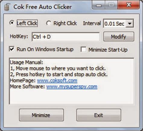 Free Download Auto Clicker For Windows