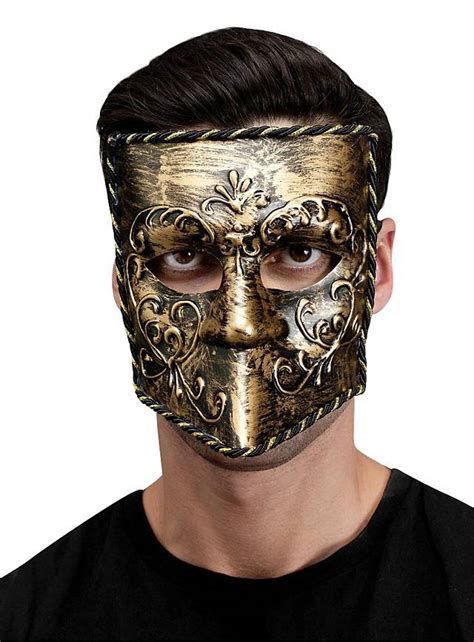 Venetian Carnival Mask Gold