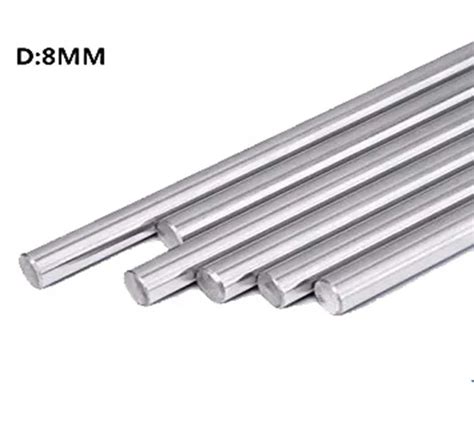 Optical Axis 500 Mm Smooth Rods 8mm Linear Shaft Rail 3d Printers Parts