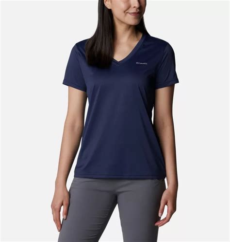 Womens Columbia Hike™ Short Sleeve V Neck Shirt Columbia Sportswear