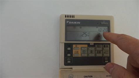 Controller Daikin BRC1D52 Ajustes básicos de usuario del controlador