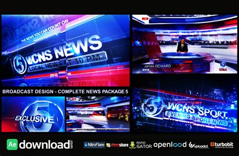 The download includes 4k, hd, vertical and square options and. BROADCAST DESIGN - COMPLETE NEWS PACKAGE 5 - FREE AFTER ...