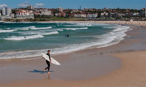 Surfer On Bondi Beach Ed Okeeffe Photography