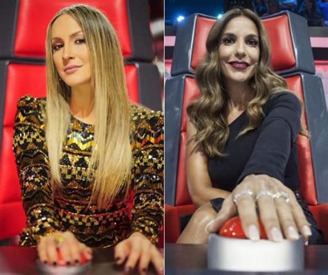 Ivete Sangalo E Cláudia Leitte Trocam De Posto No The Voice Brasil Confira Mudanças