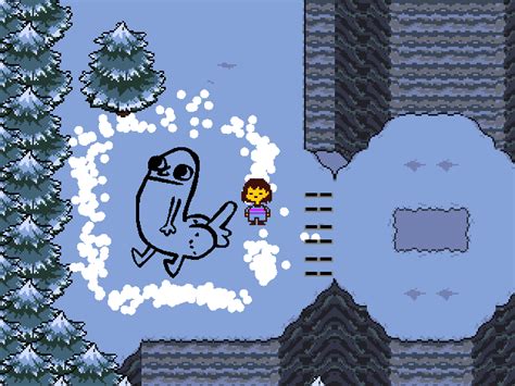 I Cleared Out The Full Map In Snowdin R Undertale