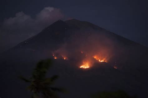 Mount Agung Erupts