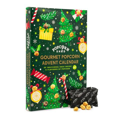 Vegan Gourmet Popcorn Advent Calendar By Popcorn Shed