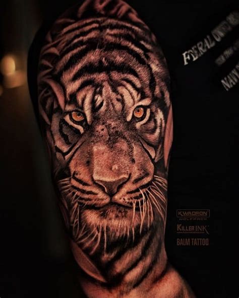 50 Best Tiger Tattoos For Men Top Designs In 2023 Fashionbeans