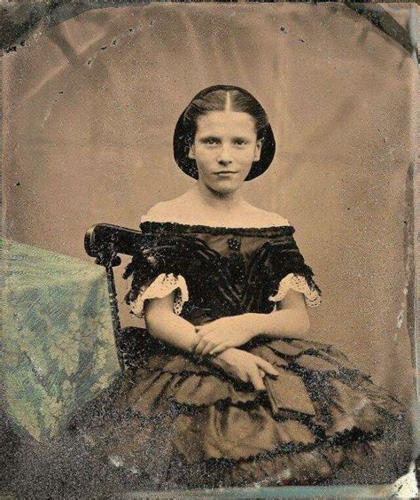Вінтажні фотографії що показують як виглядали дівчата підлітки в 1850 х роках Darkbluecat
