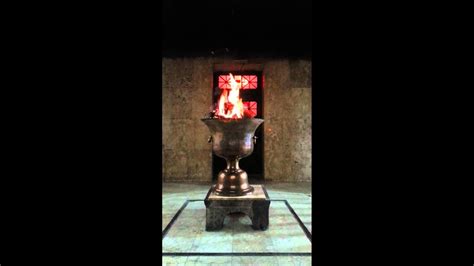 Zoroastrian Fire Altar In Yazd Iran Youtube