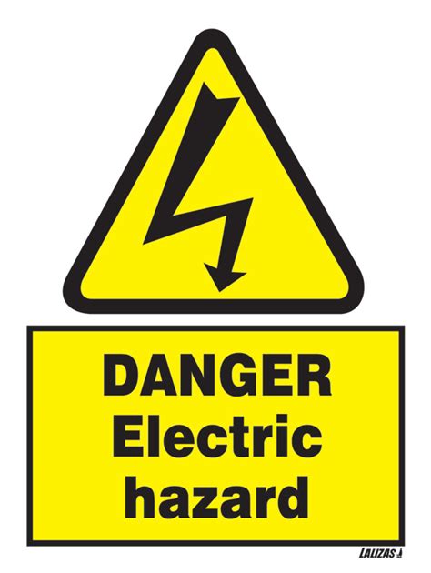 Electrical Safety Signs Poster Template Free Printable Safety Signs
