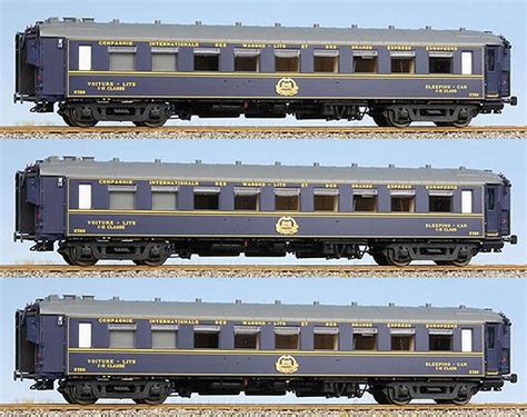 Ls Models Set Of 3 Sleeping Cars Type Wl F Of Ciwl In 1937 Livery