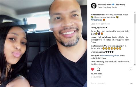 Minnie Dlamini Shares The Sweetest Post About Her Hubby Okmzansi