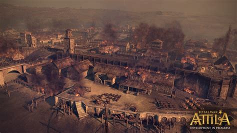 Total War Attila Siege Of Londinium Video Shows New Siege Features