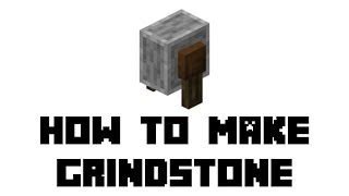 Grindstones are awesome blocks to have on your survival world, and if you have ever wondered how to make one, here's how! How To Make Grindstone In Minecraft Herunterladen