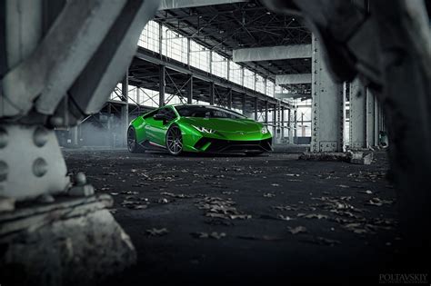 Wallpaper Car Vehicle Lamborghini Green Cars 3000x2000