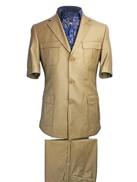 Brown Kaunda Suit Kiing Mallow Clothing Store