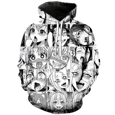 Buy anime hoodies for men and get the best deals at the lowest prices on ebay! Buy Nieface Unisex Funny Anime Ahegao Sweatshirt Face Shy ...