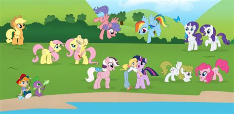 Mlp G1 And G4 Ponies My Little Pony My Little Pony Friendship Pony
