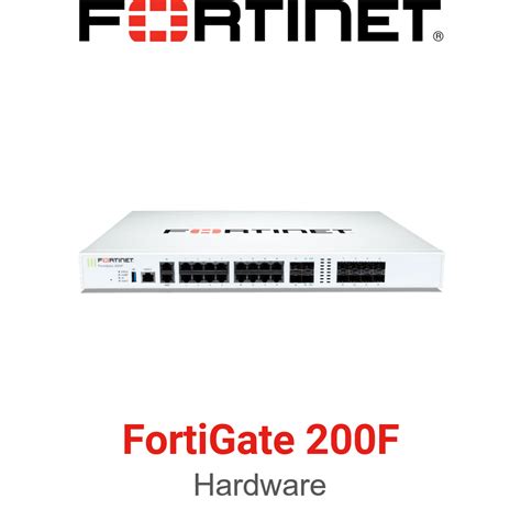 Fortinet Fortigate 200f Firewall Fg 200f Buy From Your Online Systemhouse