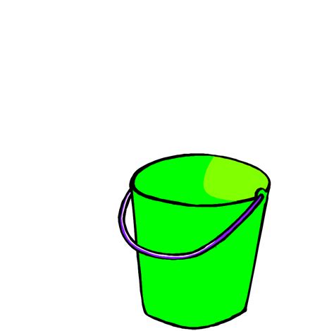 Green Bucket Clip Art At Clker Com Vector Clip Art Online Royalty