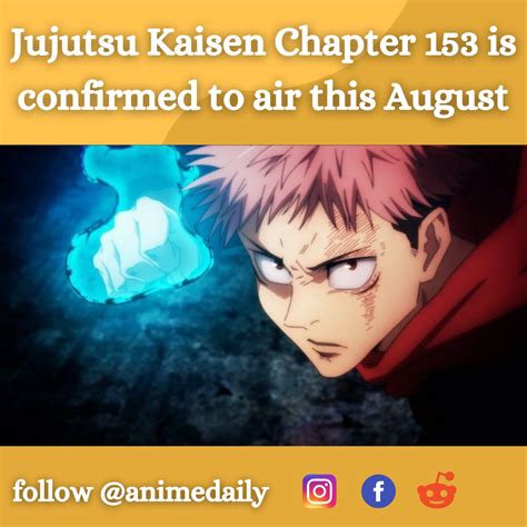 Jujutsu Kaisen Chapter 153 Arrival Of Kinji Hakari New Release Date