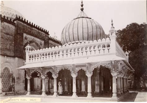 Nizamuddin Dargah Delhi India 1890s Old Indian Photos