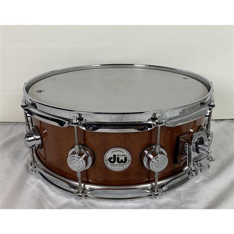 Used Dw 15x55 Collectors Series Lacquer Custom Snare Drum Cherry
