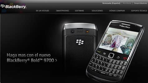Blackberryvzla Blackberry Bold 9700 Ya Aparece En La Pagina Oficial De